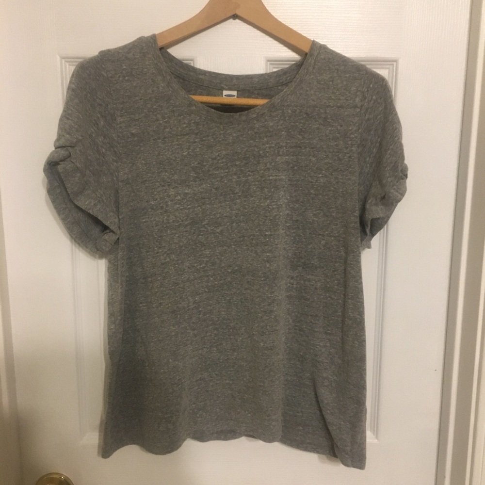 Old Navy Womens Gray T-Shirt Size Large